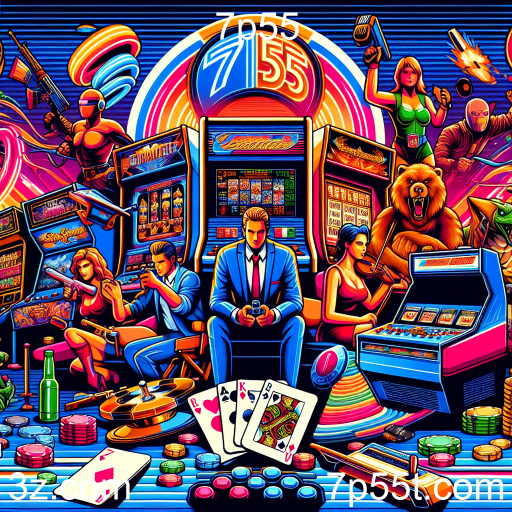 Explore a Magia dos Jogos Arcade no 7p55